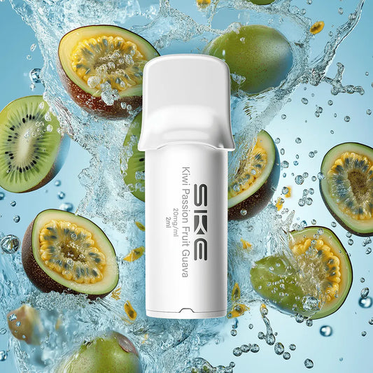 SKE CRYSTAL PRO 600 - 2 X POD - KIWI PASSIONFRUIT GUAVA