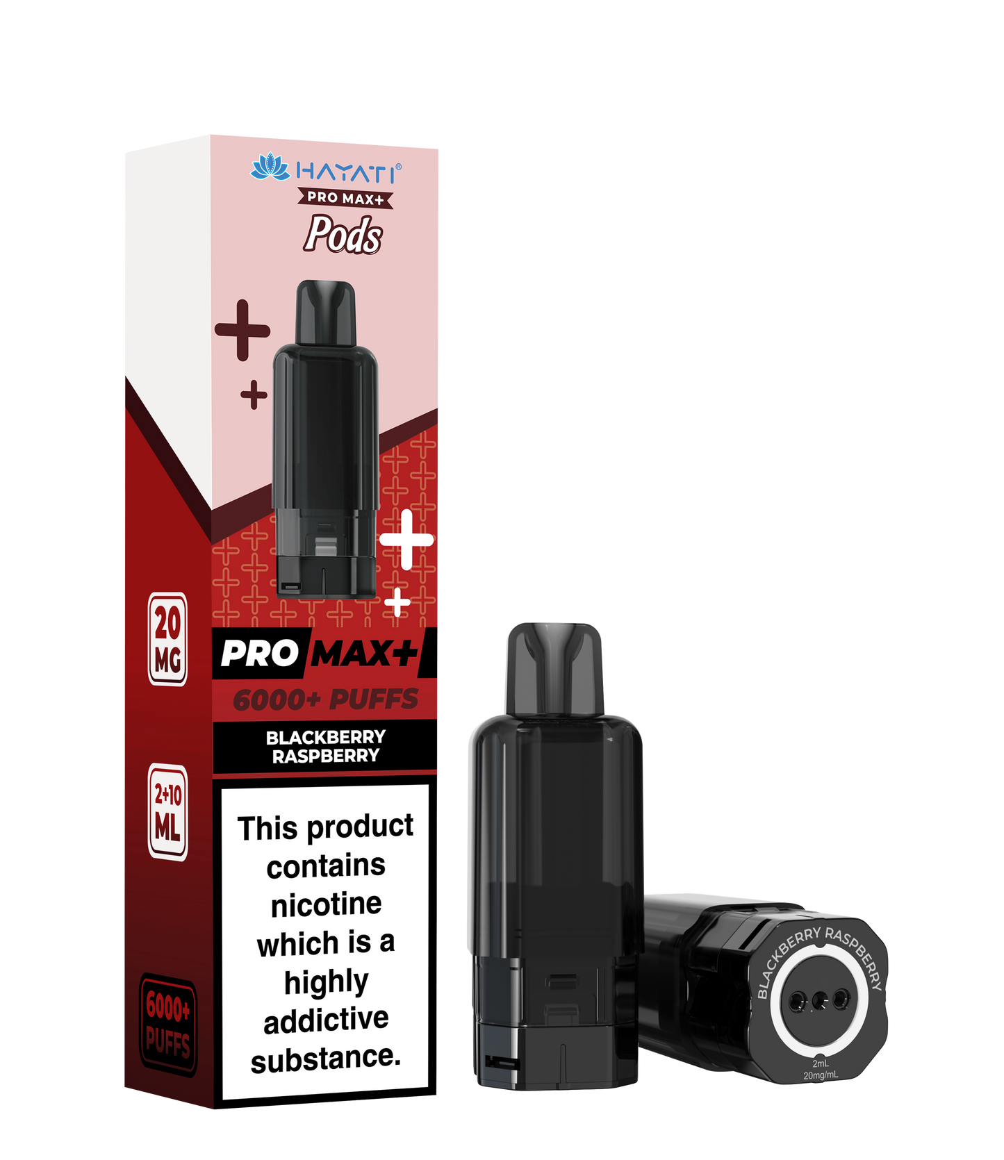 HAYATI PRO MAX+ POD BLACKBERRY RASPBERRY Refill Replacement Pod