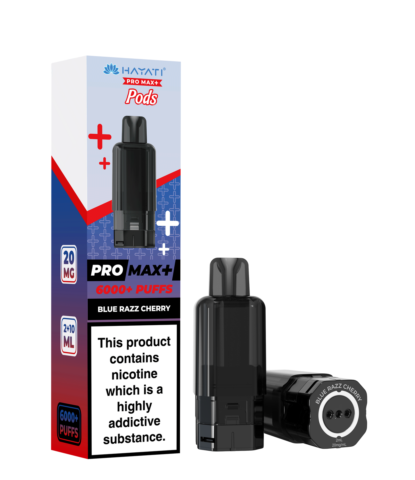 HAYATI PRO MAX+ POD BLUE RAZZ CHERRY Refill Replacement Pod