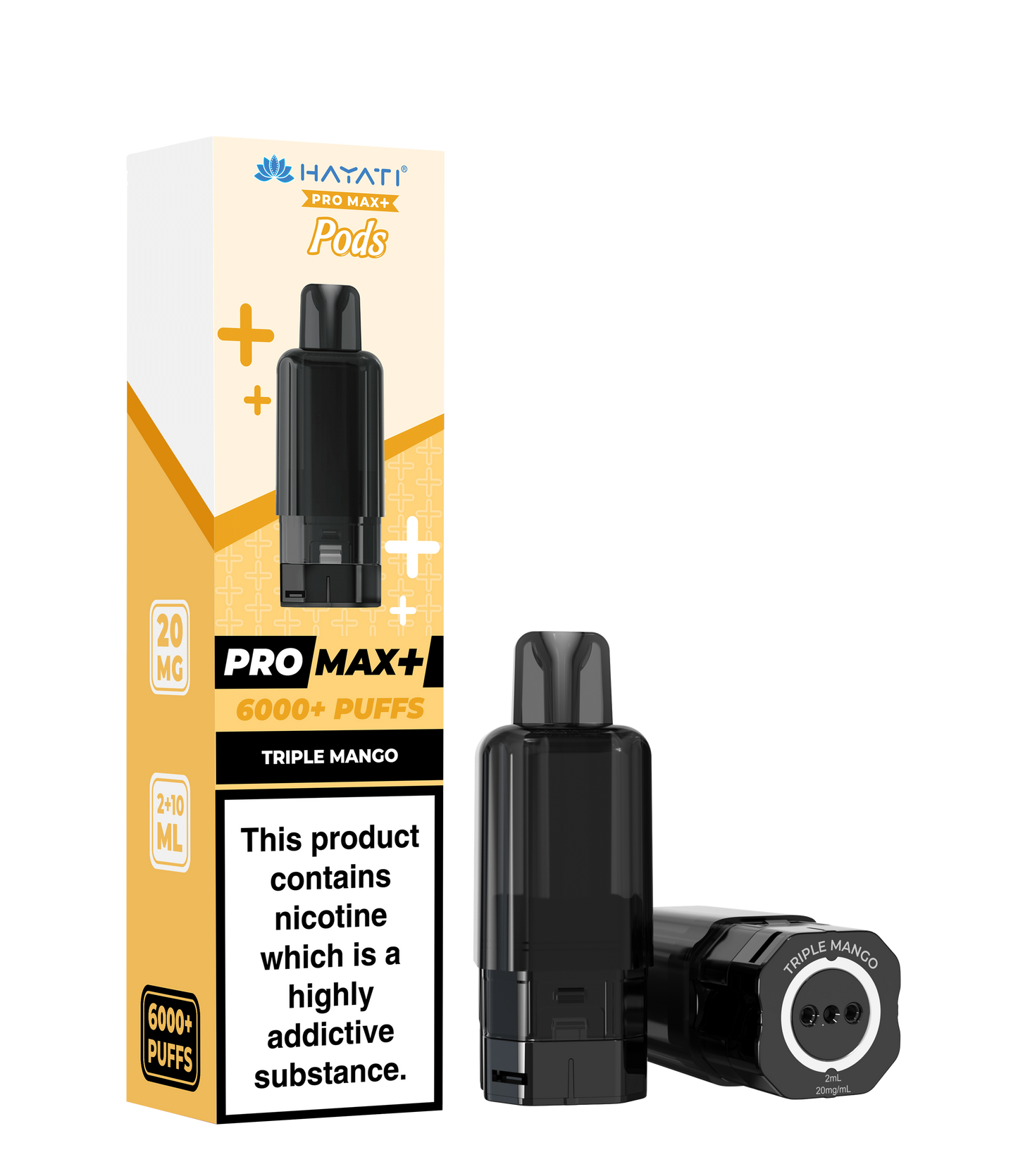 HAYATI PRO MAX+ POD TRIPLE MANGO Refill Replacement Pod