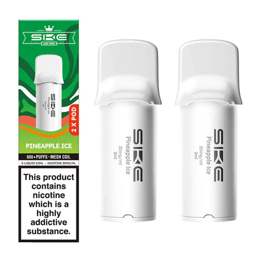 SKE CRYSTAL PRO 600 - 2 X POD - PINEAPPLE ICE