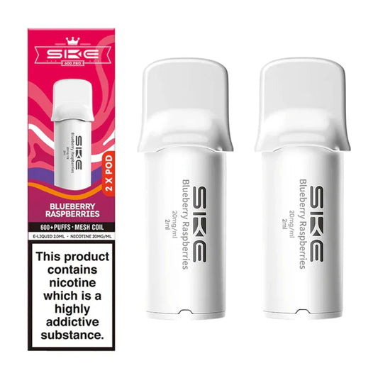 SKE CRYSTAL PRO 600 - 2 X POD - BLUBERRY RASPBERRIES