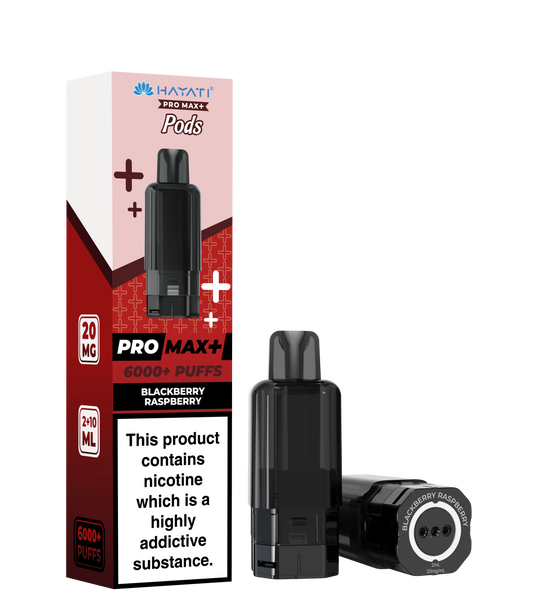 HAYATI PRO MAX+ POD BLACKBERRY RASPBERRY Refill Replacement Pod