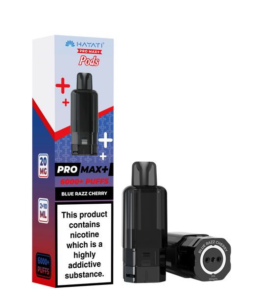 HAYATI PRO MAX+ POD BLUE RAZZ CHERRY Refill Replacement Pod