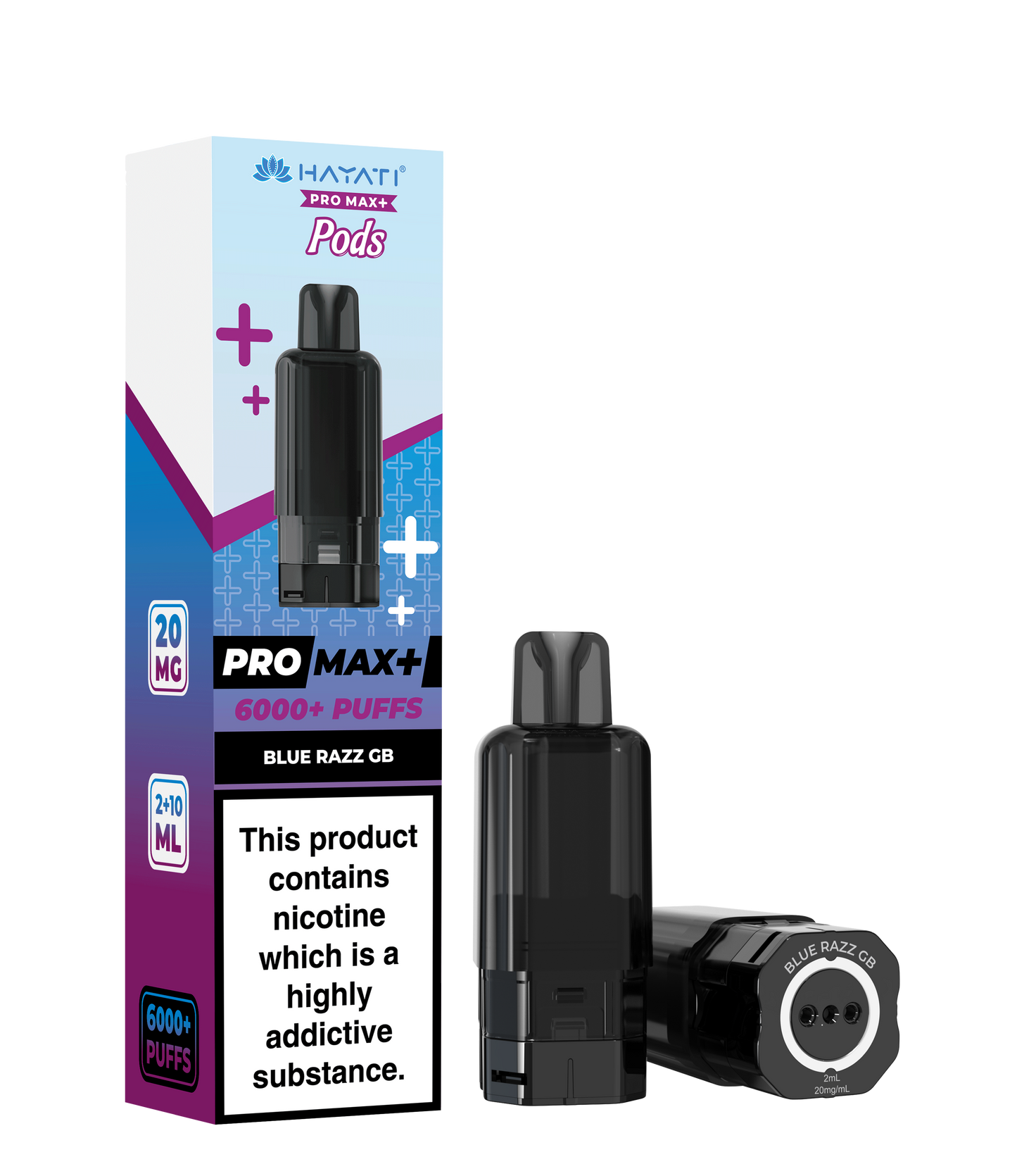 HAYATI PRO MAX+ POD BLUE RAZZ GUMMY BEAR Refill Replacement Pod