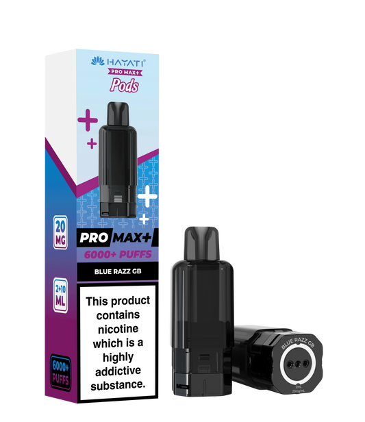 HAYATI PRO MAX+ POD BLUE RAZZ GUMMY BEAR Refill Replacement Pod