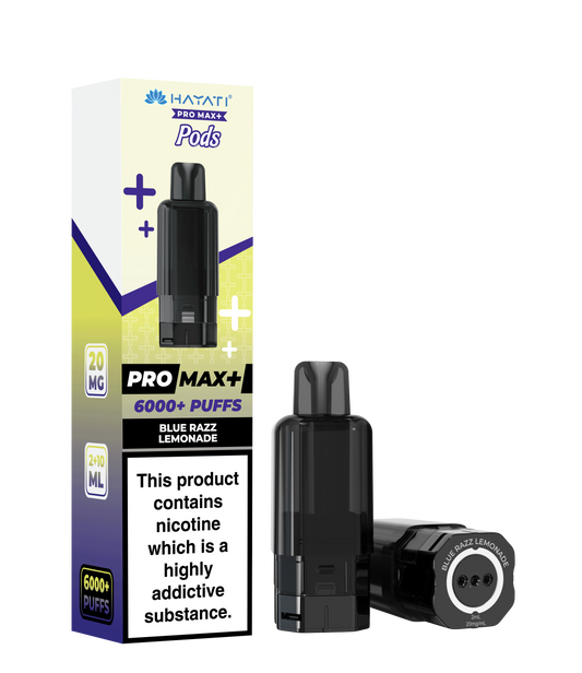 HAYATI PRO MAX+ POD BLUE RAZZ LEMONADE Refill Replacement Pod