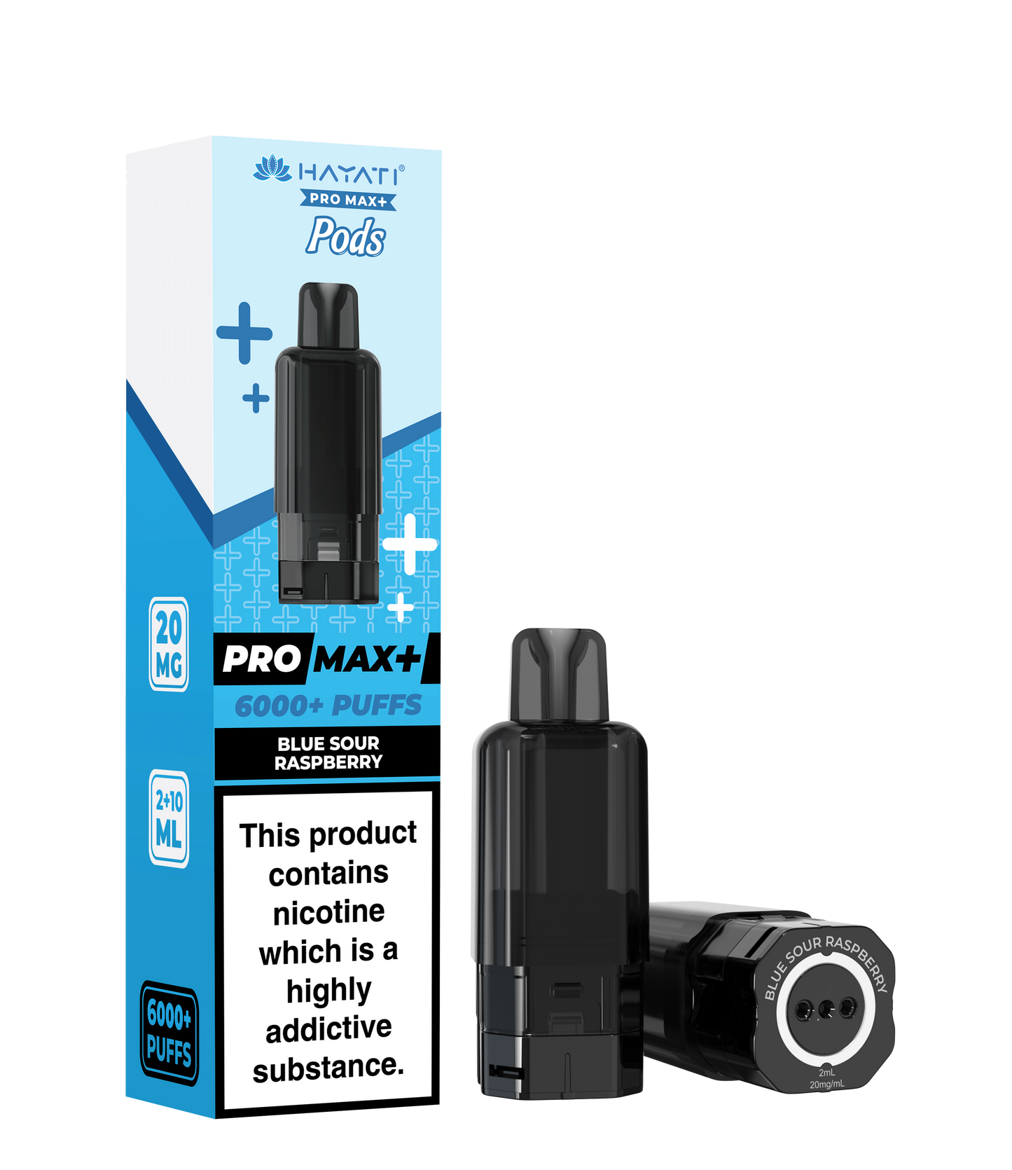 HAYATI PRO MAX+ POD BLUE SOUR RASPBERRY Refill Replacement Pod