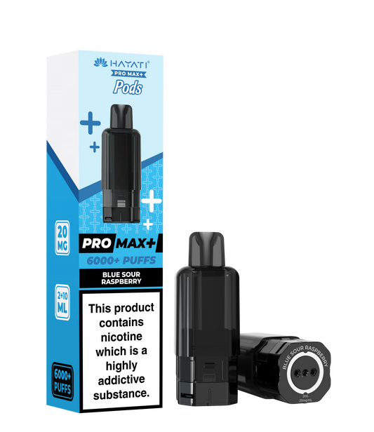 HAYATI PRO MAX+ POD BLUE SOUR RASPBERRY Refill Replacement Pod