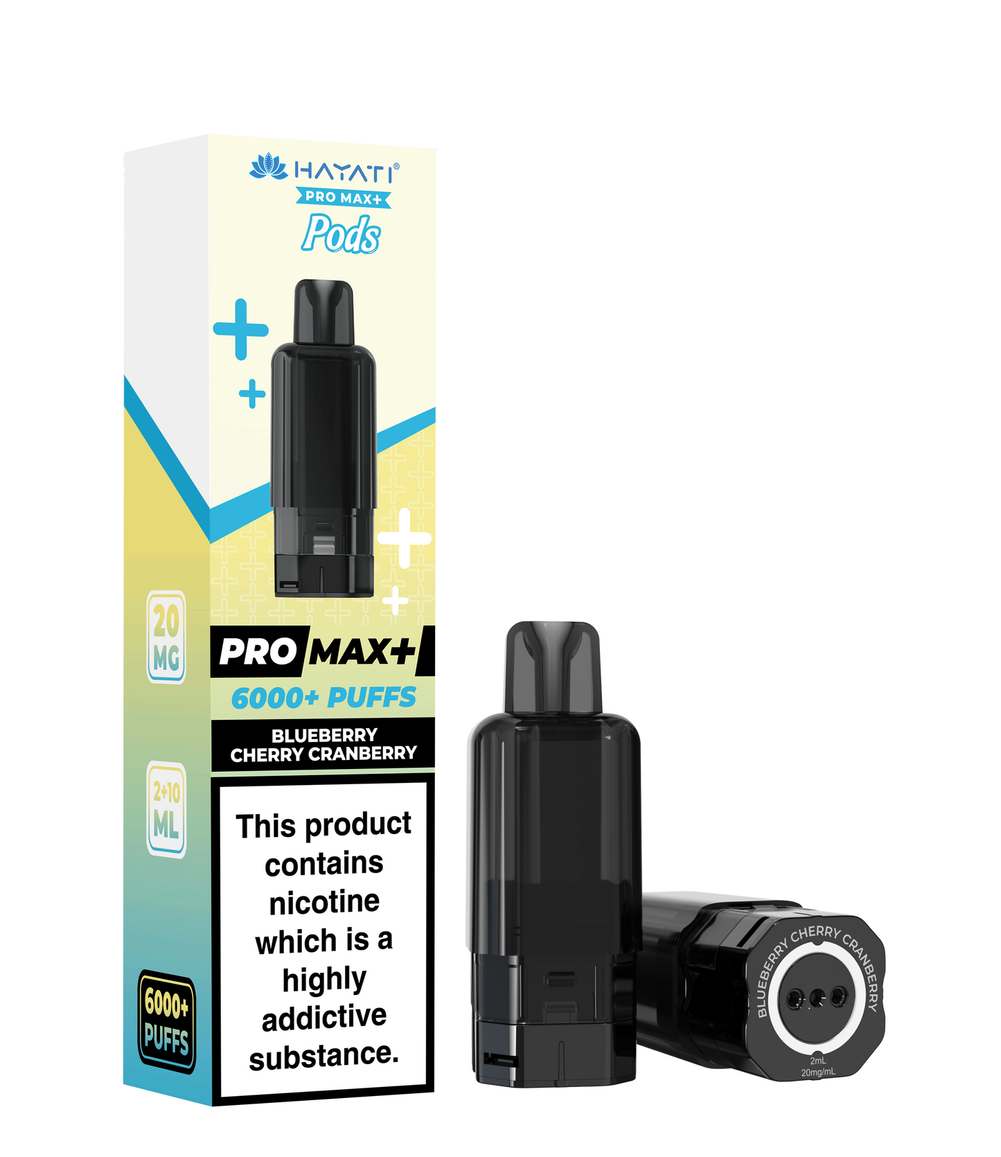 HAYATI PRO MAX+ POD BLUEBERRY CHERRY CRANBERRY Refill Replacement Pod
