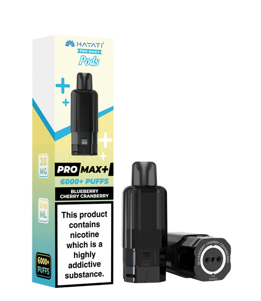 HAYATI PRO MAX+ POD BLUEBERRY CHERRY CRANBERRY Refill Replacement Pod