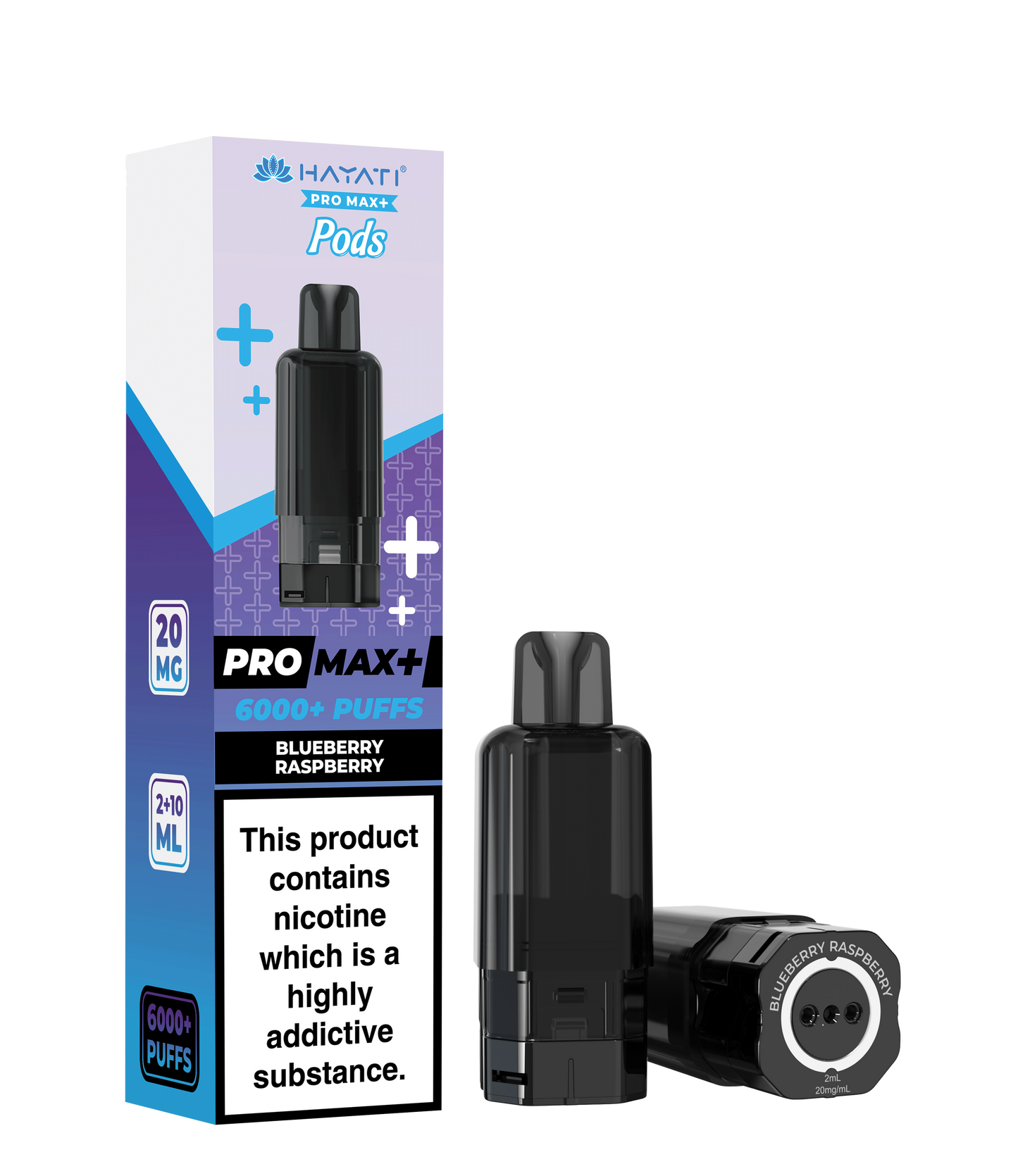 HAYATI PRO MAX+ POD BLUEBERRY RASPBERRY Refill Replacement Pod