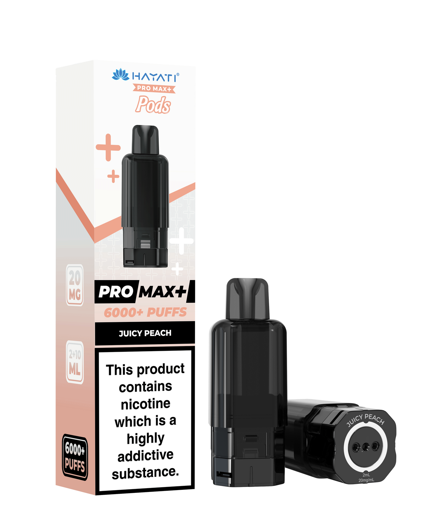 HAYATI PRO MAX+ POD JUICY PEACH Refill Replacement Pod