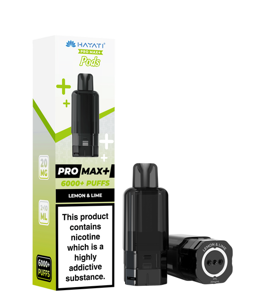 HAYATI PRO MAX+ POD LEMON & LIME Refill Replacement Pod