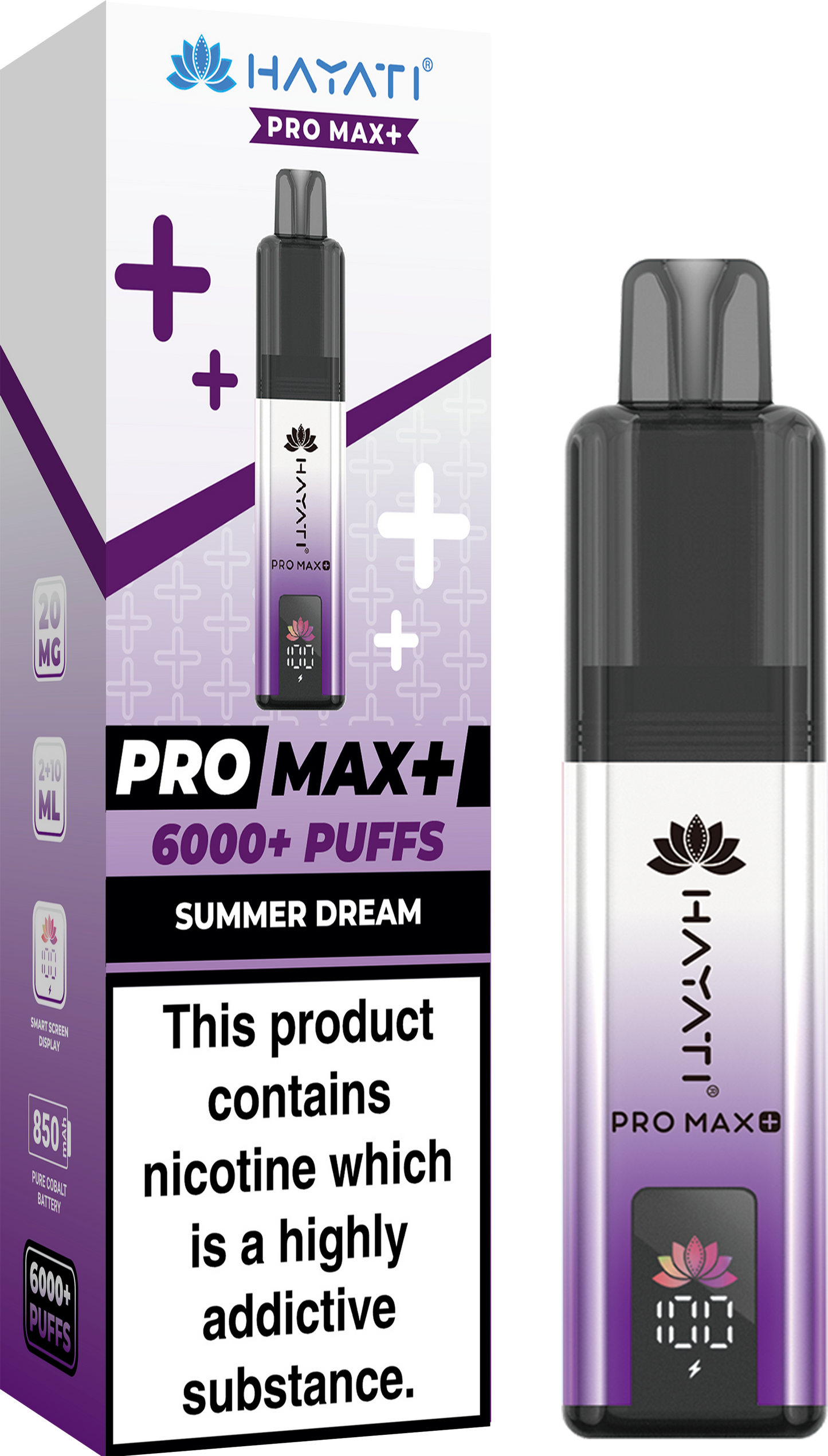 HAYATI PRO MAX PLUS KIT SUMMER DREAM 6000+Puffs